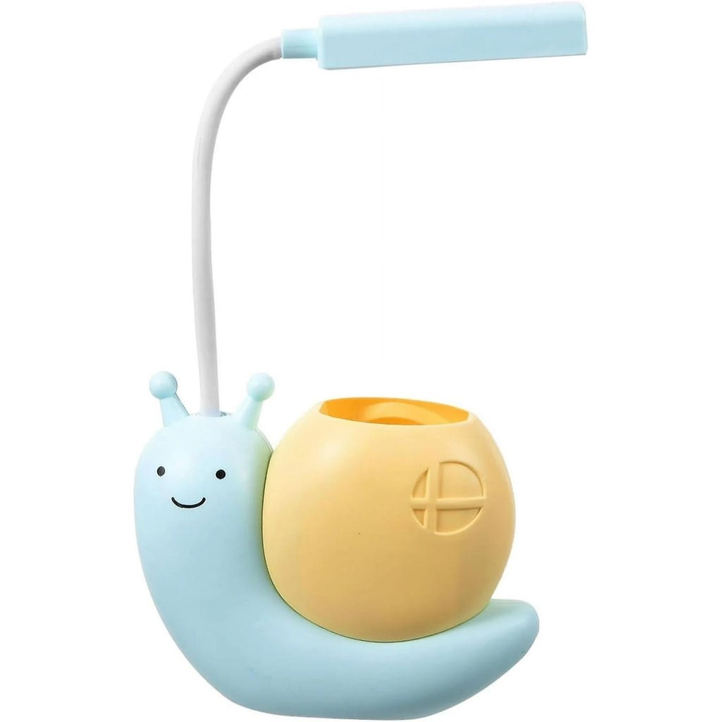 Snail Desk Lamp - Rechargeable Study Lamp With Pen Holder
