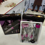 5 in 1 Hot Air Styler TP-5+1 - Hair Dryer, Curler, Straightener & Volumizer Brush Set - Premium Hair Protection With Anti-Static Effect