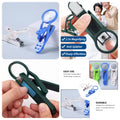 2.5x Magnifying Nail Clipper With Magnifying Glass - Anti-Splatter Nail Cutter With Magnifier - Sharp Effortless Nail Clipper For Elderly - Best Nail Cutter For Old Age