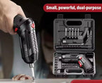 Cordless Electric Screwdriver - 90° Foldable Rechargeable