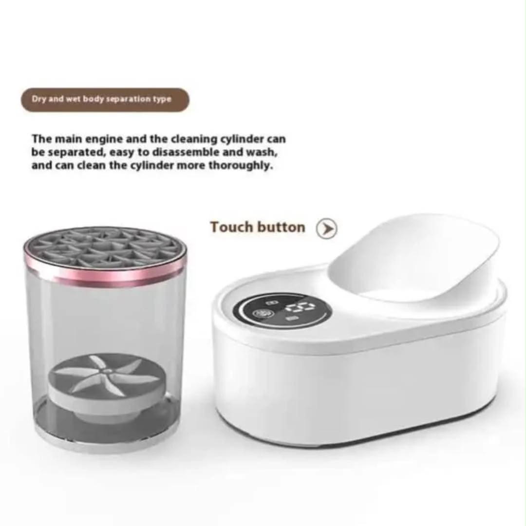Electric Makeup Brush Cleaner - 3 in 1 Washer & Dryer