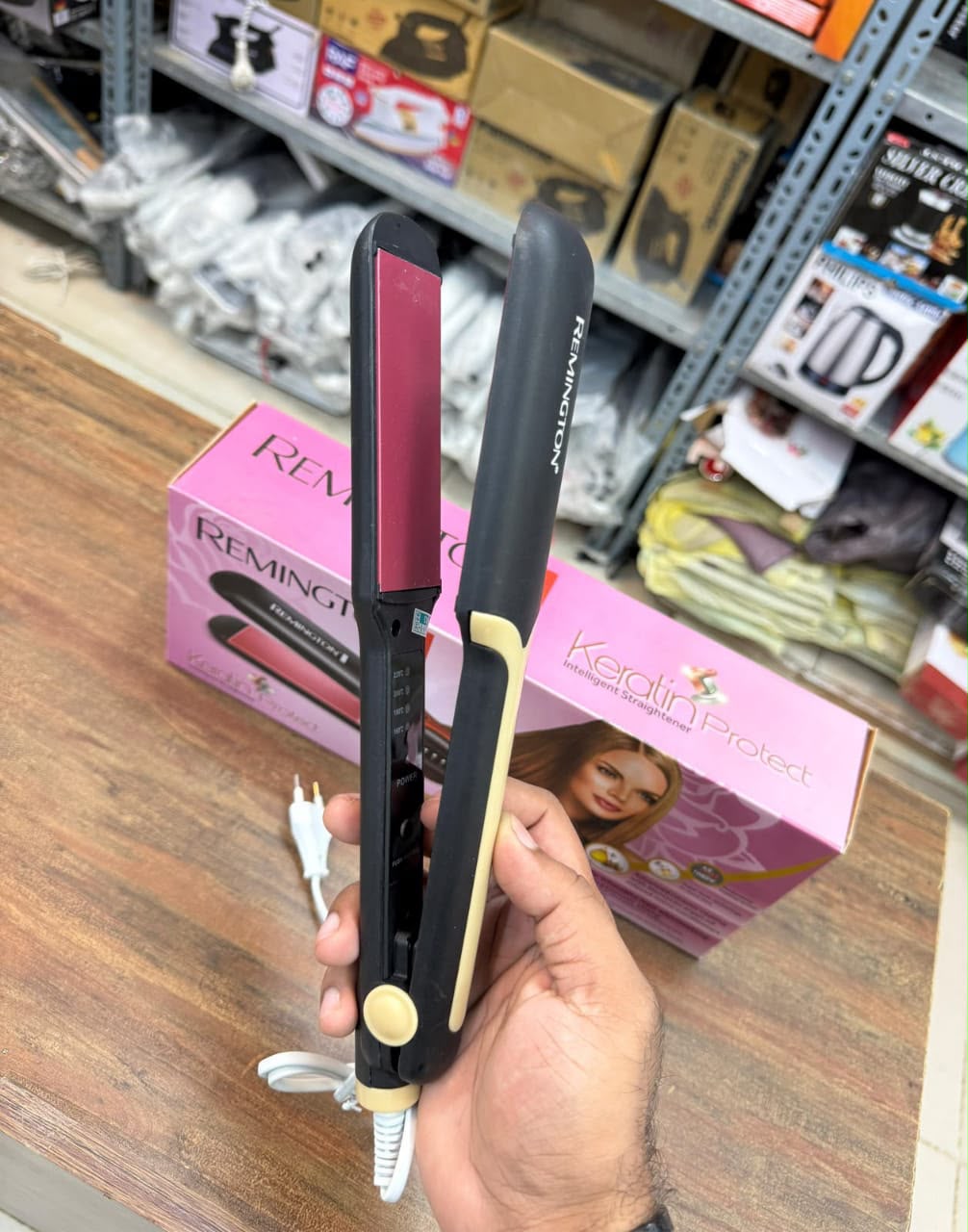 5 in 1 Hot Air Styler TP-5+1 - Hair Dryer, Curler, Straightener & Volumizer Brush Set - Premium Hair Protection With Anti-Static Effect